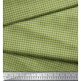 thumbnail image 3 of Soimoi Brown Modal Satin Fabric Geometric Abstract Print Fabric by Yard 42 Inch Wide, 3 of 3