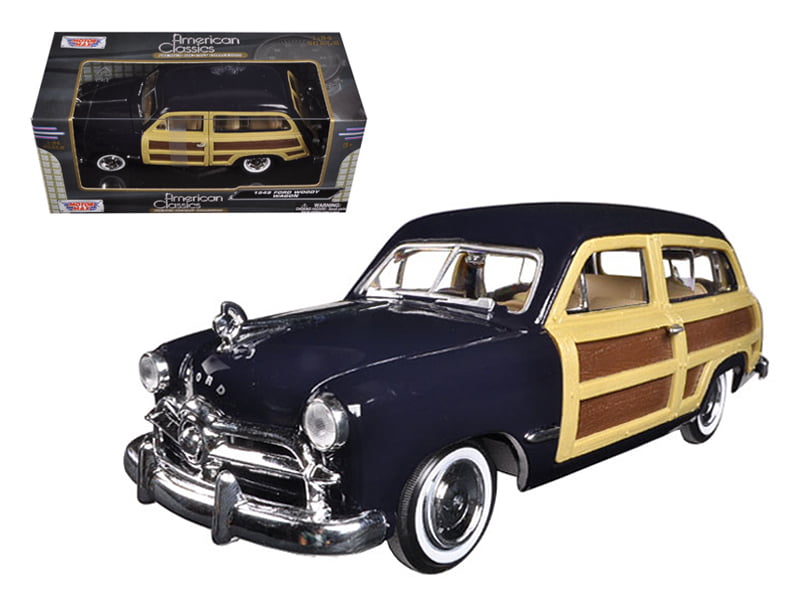 unfinished SMC-637 1951 Ford Woody Wagon  HO-1/87th Scale White Resin Kit 