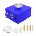 thumbnail image 2 of Mini Turntables Pottery Wheel Pottery Machine, Electric Pottery Wheel DIY Craft Potter's Wheel Ceic Tools Clay Tools With Tray, 2 of 4