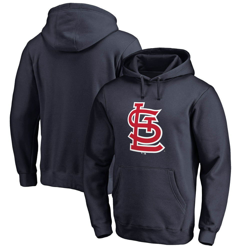 St. Louis Cardinals Fanatics Branded Primary Logo Pullover Hoodie ...