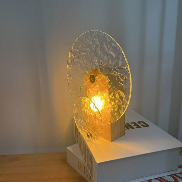 Rotating dynamic water ripple light and shadow lamp mood lamp romantic sunset lamp projection lamp small desk lamp retro desk lamp