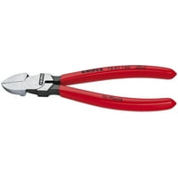 KNIPEX Tools 72 01 160, 6.25-Inch Diagonal Flush Cutters