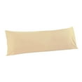 thumbnail image 1 of Bovemsi Clearance Brushed Microfiber Body Pillow Cover Soft and Cozy Full Body Pillowcase for Adults 20 X 54 Khaki (Not Include Body Pillow), 1 of 3