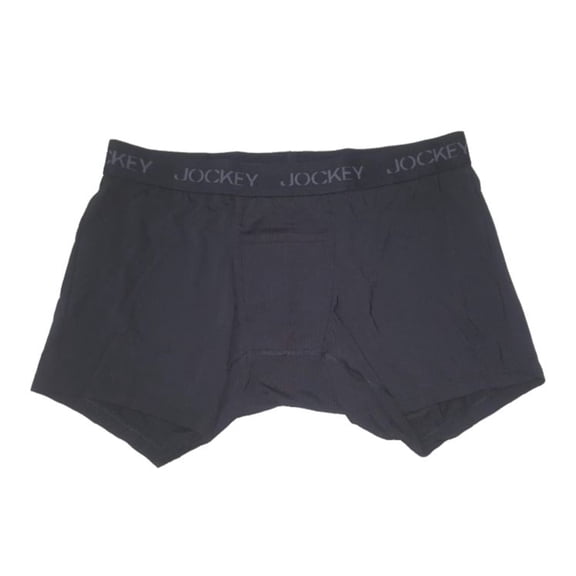 Jockey Men's Underwear Microfiber Performance, Black, Large