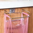 thumbnail image 3 of Cateissary Soporte para bolsas de basura, soporte para bolsas, estante de almacenamiento resistente para ahorrar espacio, puertas de cocina, Organizadores de utensilios de cocina, 3 of 6