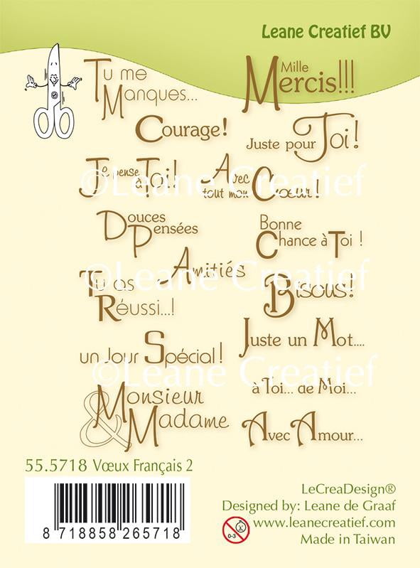 Leane Creatief Va Ux Francais Clear Stamp Walmart Com Walmart Com