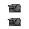 thumbnail image 4 of Wosthever Los paños de microfibra dicen adiós al polvo y la suciedad con un bloqueo instantáneo en el agua Paños universales para el hogar negro 2Conjunto, 4 of 6