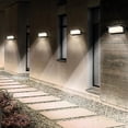 thumbnail image 5 of Lámpara de pared exterior LED solar con sensor de movimiento, lámpara de pared exterior con energía solar, lámpara de pared de doble uso sin orificio (blanca), lámpara de pared exterior impermeable, 5 of 5
