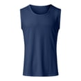 thumbnail image 1 of Débardeur d'Entraînement pour Homme, Sans Manches, Col Ras du Cou, Coupe Ajustée, Athlétique, pour Musculation, 1 of 5
