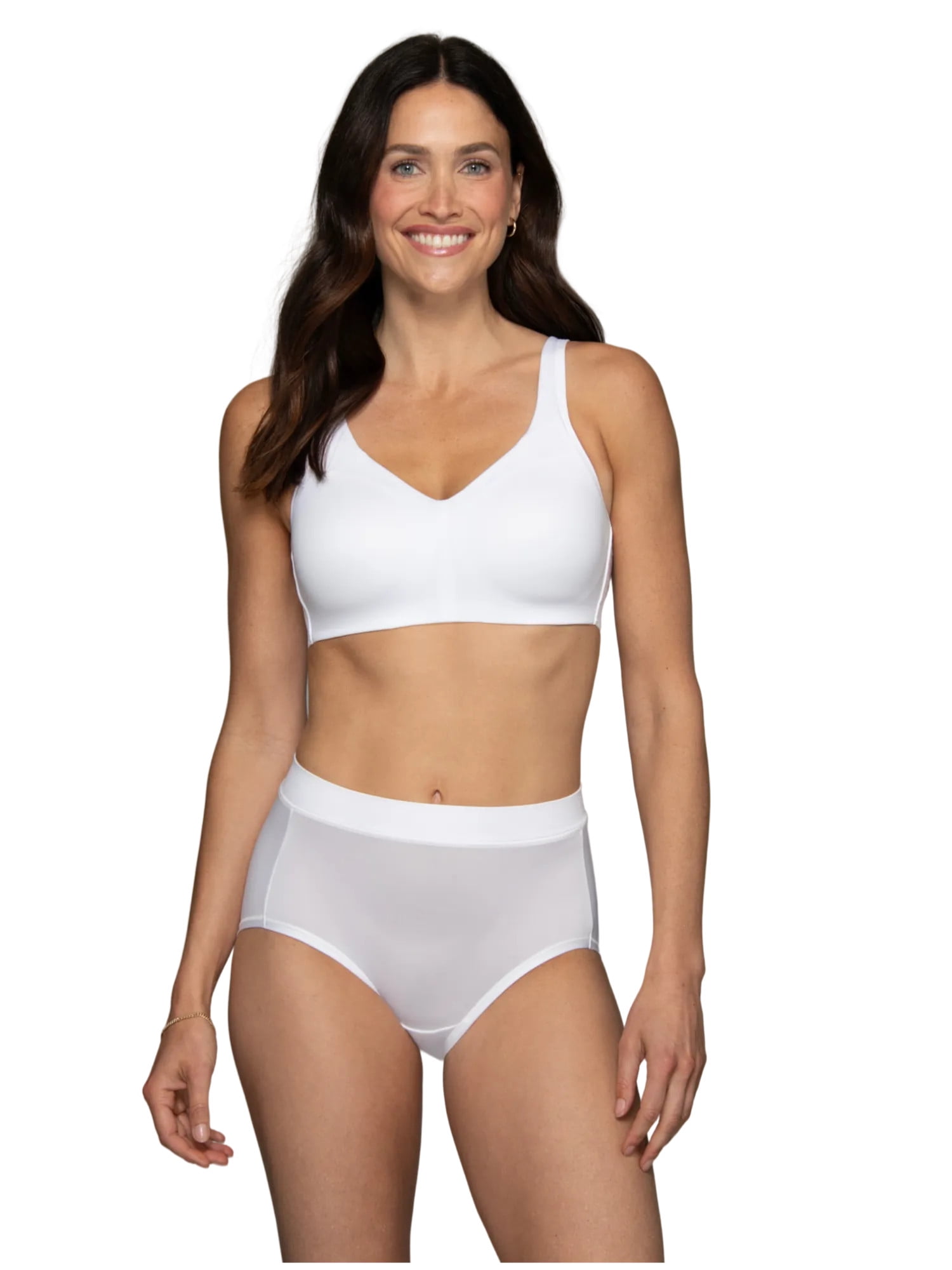 Vanity Fair Radiant Collection Women's 360 Comfort Brief Underwear, 3 Pack, Sizes S-5XL
