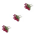 thumbnail image 2 of Flores artificiales tulipanes de seda Cateissary 2 uds color Vino rojo, 2 of 6