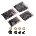 thumbnail image 3 of Plastic Safety Noses Sewing Crafting Buttons Accessories for Doll Stuffed Animals Toys Teddy PuppetScrew Type with Washer, 3 of 10