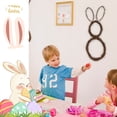 thumbnail image 6 of Shipiny Easter Bunny Vines Party Hanging Decorations, Rural Bunny Shape Wreath with Natural Vines Hoops, Wall & Door Spring Holiday Decor for Home Easter Party, L, 6 of 6