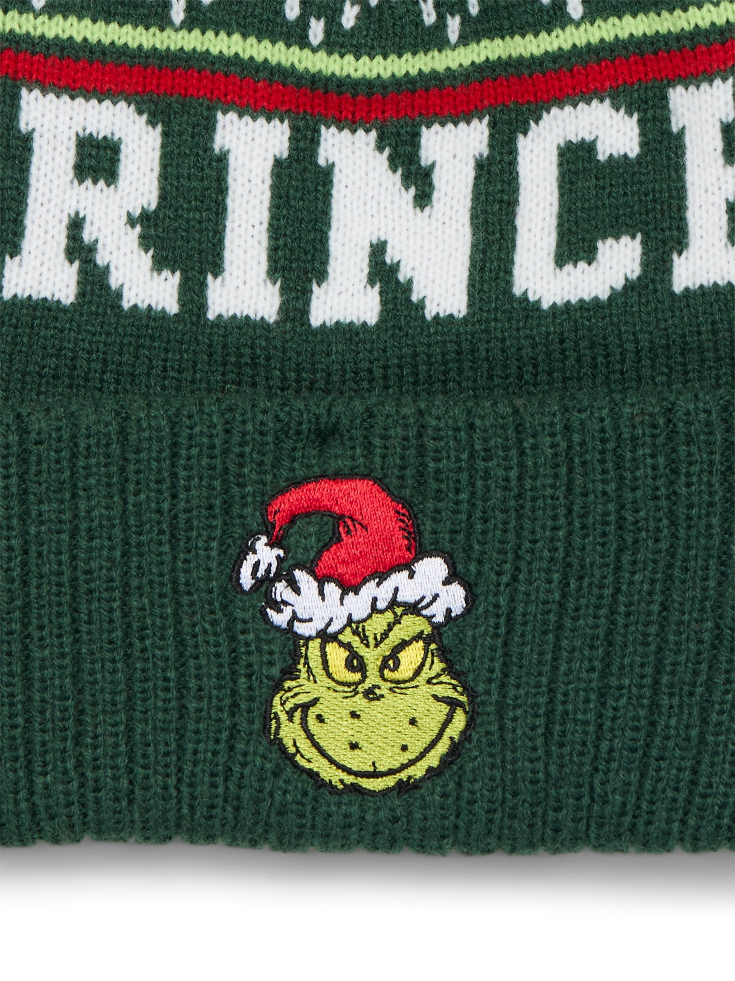 The Grinch Women's Pom Beanie Hat