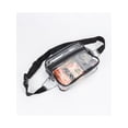 thumbnail image 4 of Luxtrada Clear Fanny Pack for Women Men, Stadium Approved Waist Pack with Adjustable Strap,Fashion Belt Bag for Festival, Games,Travel and Concerts, 4 of 10