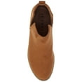 thumbnail image 5 of Journee Womens Rimi Pull On Stacked Heel Booties, Widths Available, 5 of 9