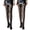 Color 4, variant on 2-Pack Women's Gothic Punk Jacquard Fishnet Tights - Patterned Mesh Stockings with Edgy Style