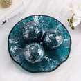 thumbnail image 4 of WHOLE HOUSEWARES | 11.5" Glass Mosaic Decorative Tray 3PCS 3.75" (Turquoise), 4 of 5