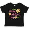 thumbnail image 3 of Inktastic Happy Mothers Day with Flowers Boys or Girls Toddler T-Shirt, 3 of 5