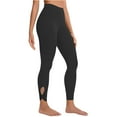 thumbnail image 3 of UVEASISHA Fleece Lined Yoga Pants for Women Seamless High Waisted Butt Lifting Thick Leggings Tummy Control Compression Athletic Skinny Pants M, 3 of 9