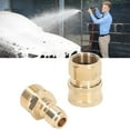 thumbnail image 4 of High Pressure Washer Fittings, 5000PSI, Standard Quick Connect, Brass, Stainless Steel, Firm Connection, Wide Application, 4 of 8