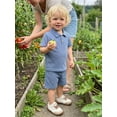 thumbnail image 5 of Cenuakty 6M-4T Boys Shorts Set, Short Sleeve Shirt with Elastic Waist Shorts Toddler Set Summer Outfit, 5 of 9