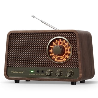 QFX Bluetooth Battery Shortwave Portable AM/FM Radios with