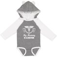 thumbnail image 3 of Inktastic My Mommy is a Doctor Boys or Girls Long Sleeve Baby Bodysuit, 3 of 5