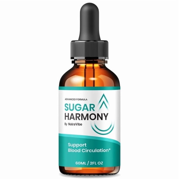 Sugar Harmony Drops, SugarHarmony Liquid Formula - Naturally Supports Healthy Circulation, Stable Levels and Energizes the Body, Official Review (30 Servings)