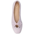 thumbnail image 4 of Journee Womens Callee Ballet Bow Slip On Dress Flats, Widths Available, 4 of 9