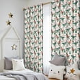 thumbnail image 5 of Blackout Kids Curtains,Beige Christmas Dinosaur Pattern Childrens Insulated Curtains Set Of 2,Bedroom Essentials,Toddler Room Decor 52"x84", 5 of 5