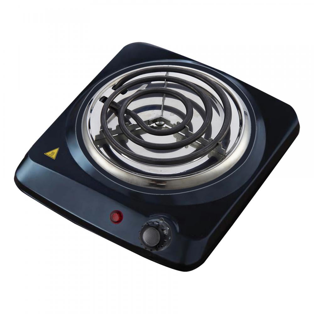 Courant CEB1100K Electric Single Burner, Black