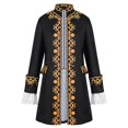 thumbnail image 4 of Huanglei Robe de Smoking pour Homme Veste de Smoking du Médiéval du 18e, 4 of 5