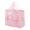Pink_Base#3597, variant on Large Capacity Transparent Mesh Storage Bag | Travel Organizer Tote | Nylon Material | Crossbody Beach Bag | Sturdy Durable Design | 45x21x40cm | Easy Clean | Multipurpose Luggage Storage