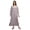 Coin Gray, variant on WoMen's Printed Cotton Sailor Collar Sleepwear Button Down Nightdress