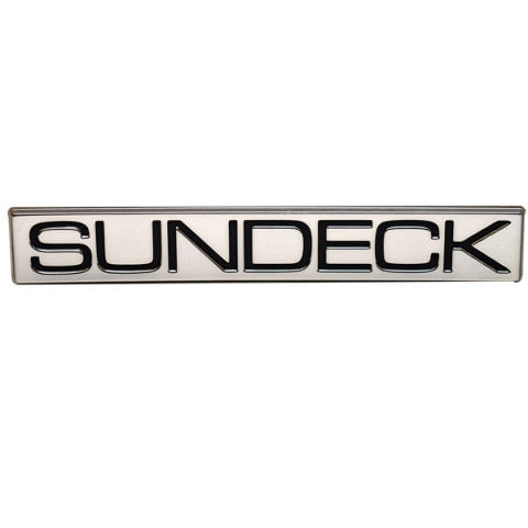 Sea Ray Boat Emblem | Sundeck Chrome Plated Marine
