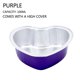 thumbnail image 1 of Tazas de aluminio para cupcakes Tazas para cupcakes en forma de corazón con tapa, Mini tazas para cupcakes Tazas para hornear en la cocina 100 piezas Wmkox8yii hjk6113, 1 of 1