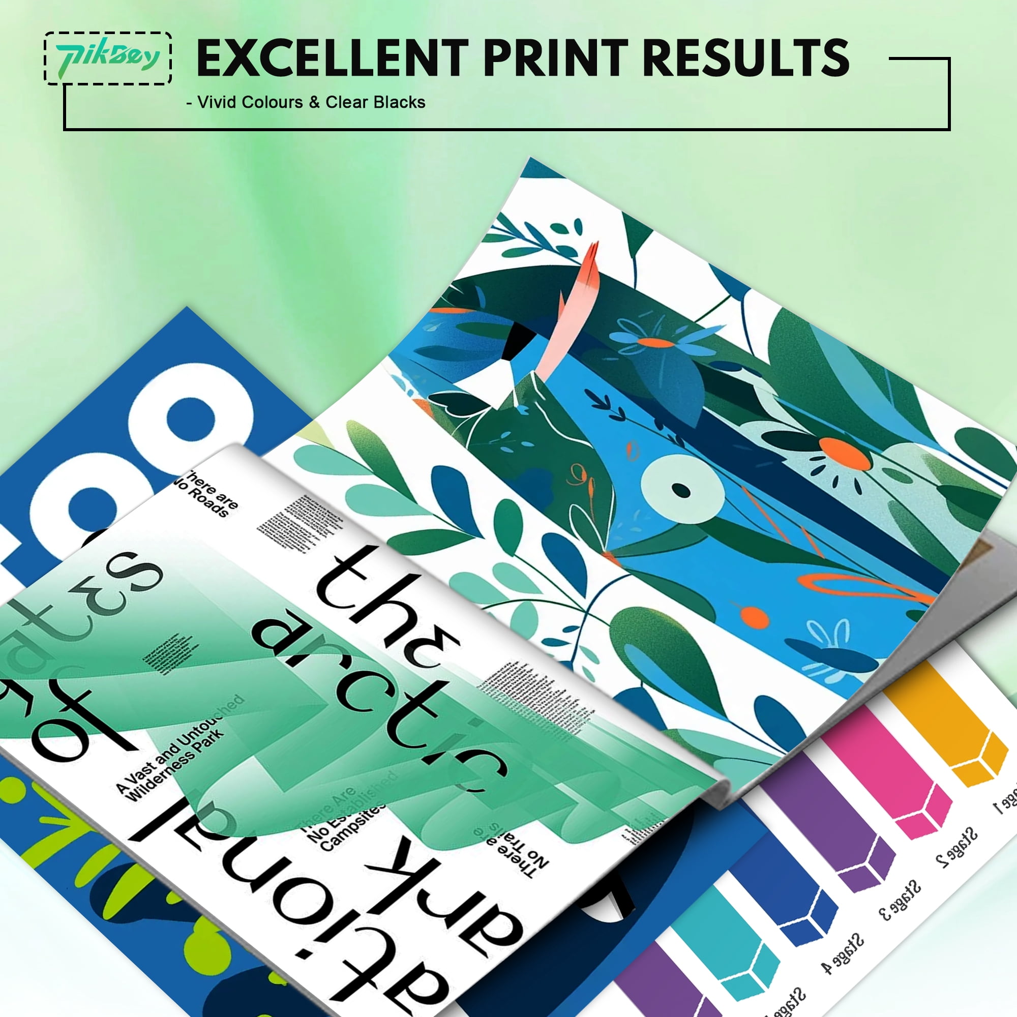 68 Ink Cartridge Tri-color Compatible for HP68 Ink Cartridges for Envy 6552e 6555e 6155e 6152e 6558e Printers 1-Pack