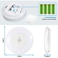 thumbnail image 5 of Lámpara de techo LED con detector de batería con lámpara de batería techo inalámbrico 6000k para armario armario sótano escaleras de seguridad esquí esquí Gafas de esquí, 5 of 5
