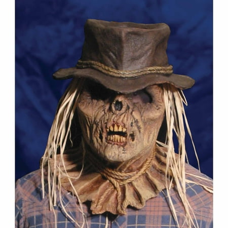 Zombie Scarecrow Mask Adult Halloween Accessory