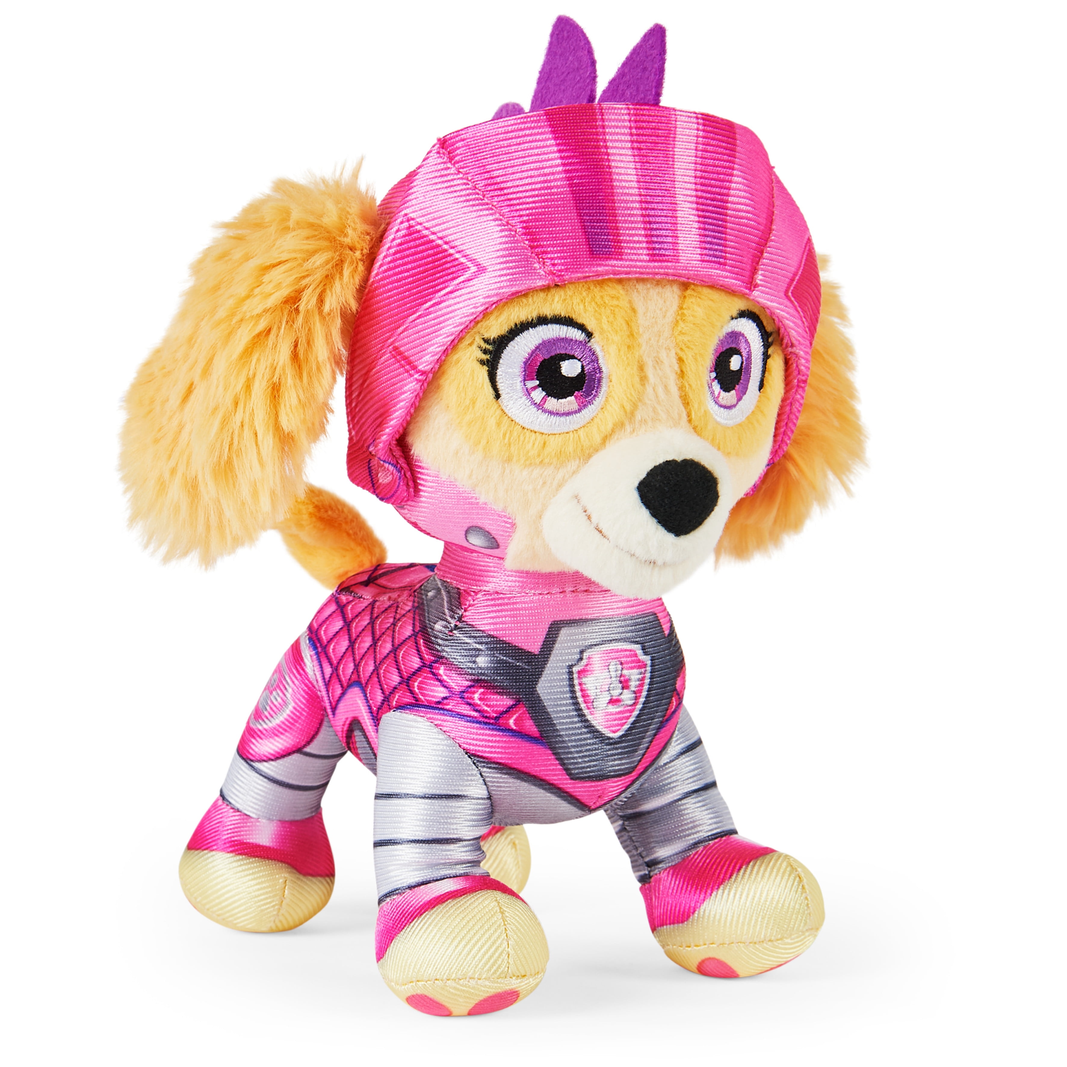PAW Patrol: Rescue Knights - Skye Plush Toy, 8-Inches Tall 