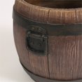 thumbnail image 5 of Brown Whiskey Barrel 12in. Dia. Bowl Planter, 5 of 5