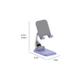 thumbnail image 3 of Automobiles Motorcycles Other Exterior Accessories Foldable Phone Retractable Cell Phone Holder Portable Cellphone Cradle Stand For Desk -Height Blue, 3 of 7
