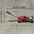 thumbnail image 4 of Siruishop Modèle de Voiture 1/64 Ornement Mini Modèle pour Accessoires de Maison de Poupée Rouge, 4 of 6