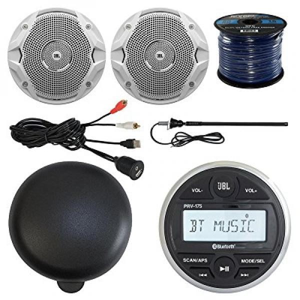 JBL PRV175 Guage Style AM/FM USB Bluetooth Marine Stereo 2x 6.5 Inch