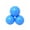 3blue, variant on Reusable Inflatable PVC Linked Balloon Garland Arch Kit, 3/7 Pack Inflatable Balloon Cluster, Easy Setup Party Balloon Arch for Birthday Wedding Backdrop Decor