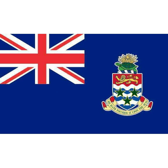 5in x 3in Cayman islands Grand island Flag Bumper magnet  Vinyl Car magnetic magnets