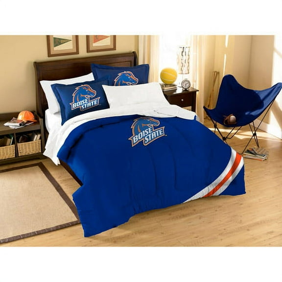 NCAA Applique 3-Piece Bedding Comforter Set, Boise State