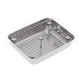 thumbnail image 2 of Arenero rectangular para chinchillas, duradero, profesional, con accesorios de acero inoxidable. Con tornillos de fijación, 2 of 9