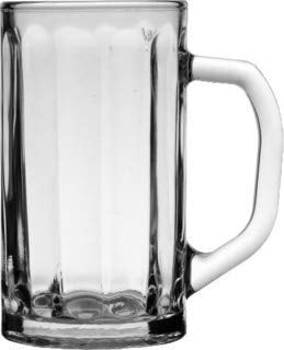 Set of 8 Unbreakable 14 Ounces Classic Beer Pilsner Glasses Mugs Made of Sh... 